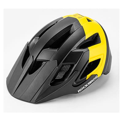CASCO DE BICICLETA ROCKBROS TS-39 57-62CM NEGRO/AMARILLO CASCO DE BICICLETA ROCKBROS TS-39 57-62CM NEGRO/AMARILLO