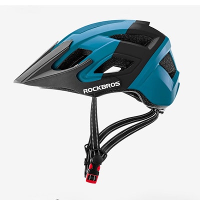 CASCO DE BICICLETA ROCKBROS TS-39 57-62CM NEGRO/AZUL CASCO DE BICICLETA ROCKBROS TS-39 57-62CM NEGRO/AZUL