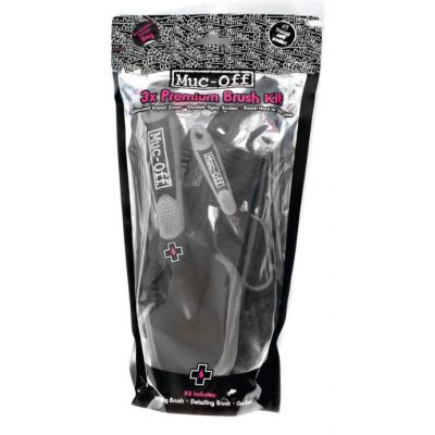 ESCOBILLAS MUC-OFF SET DE 3 (220) ESCOBILLAS MUC-OFF SET DE 3 (220)