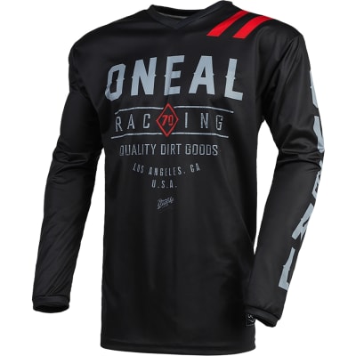 ELEMENT JERSEY DIRT BLACK/GRAY S ELEMENT JERSEY DIRT BLACK/GRAY S
