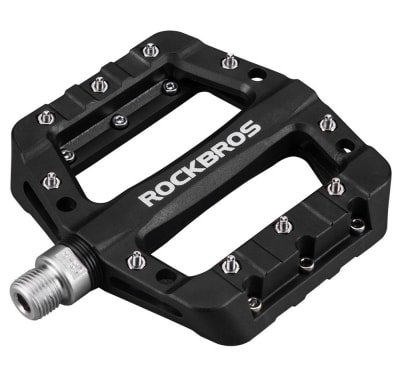PEDALES DE BICICLETA ROCKBROS RESINA NEGRO PEDALES DE BICICLETA ROCKBROS RESINA NEGRO