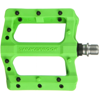 PEDALES NUKEPROOF NEUTRON EVO FLAT VERDE PEDALES NUKEPROOF NEUTRON EVO FLAT VERDE
