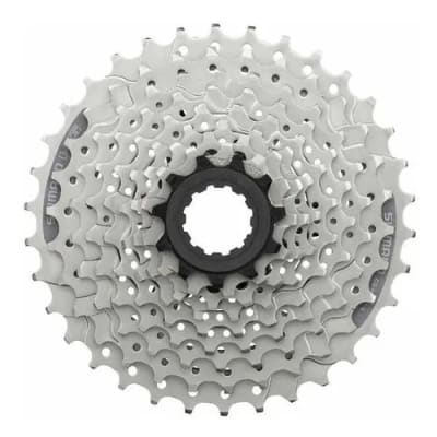 PIÑON SHIMANO CASSETTE 9V.(11-32) CS-HG201 SILVER (CAJA) PIÑON SHIMANO CASSETTE 9V.(11-32) CS-HG201 SILVER (CAJA)