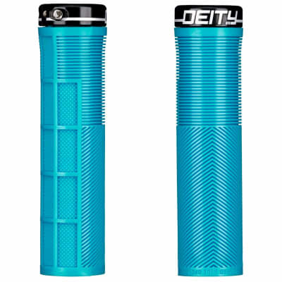 PUÑOS DEITY LOCKJAW GRIPS - TURQUOISE PUÑOS DEITY LOCKJAW GRIPS - TURQUOISE
