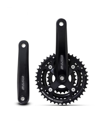 VOLANTE TRIPLE SUNTOUR XCE 24/34/42ALUM NEGRO VOLANTE TRIPLE SUNTOUR XCE 24/34/42ALUM NEGRO