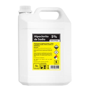 Cloro líquido de 5 lt