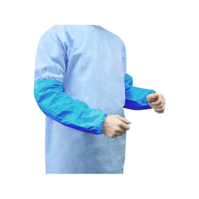 Manguilla Azul desechable 100 un