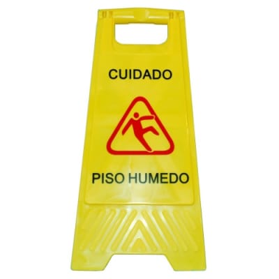 Señalética piso húmedo