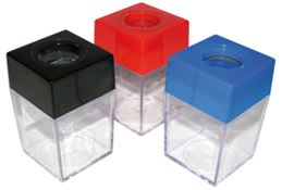 Portaclips plástico magnético cuadrado