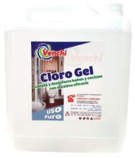 Cloro gel 5 lt