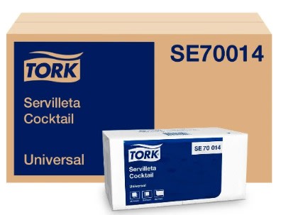 Caja Servilleta cocktail universal 24 paq x 200 hj Caja Servilleta cocktail universal 24 paq x 200 hj