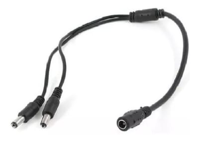 Splitter Pulpo 02 plug. 01 Hembra a 02 Cable Macho