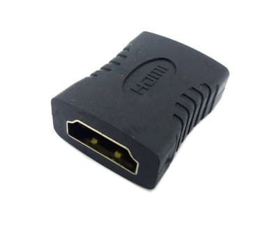 Copla HDMI Hembra-Hembra. Plastico, En Bolsa.1
