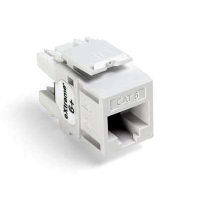 Módulo Conector de Red RJ45 CAT6 Blanco