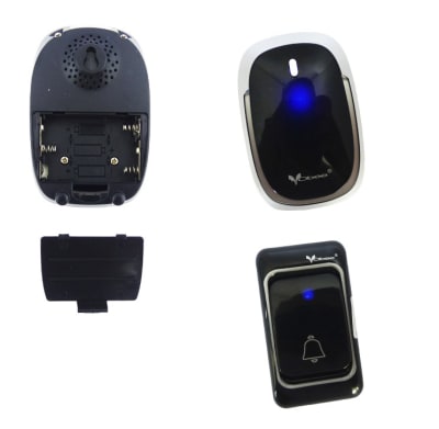 Timbre Inalámbrico de transmisión de señal de larga distancia a Pila