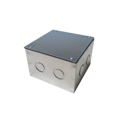 Caja estanca metálica 150x150x100mm