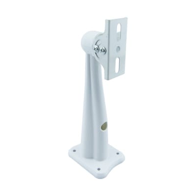 Soporte para Cámara Vigilancia /Seguridad en PVC color blanco a muro1