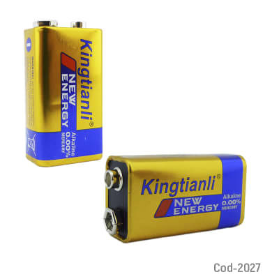 Bateria Alkaline de 9 Vol1