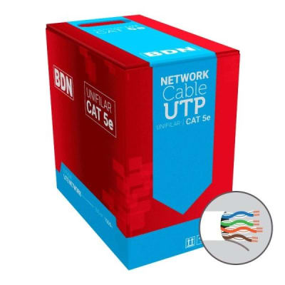 Cable utp blanco multifilar 305m cobre1