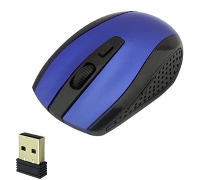 Mouse Inalámbrico Con Selector De DPI Y 6 Botones