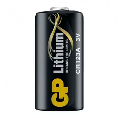 Pila Gp 3v Lithium para Alarmas, Fotografía, CCTV y más