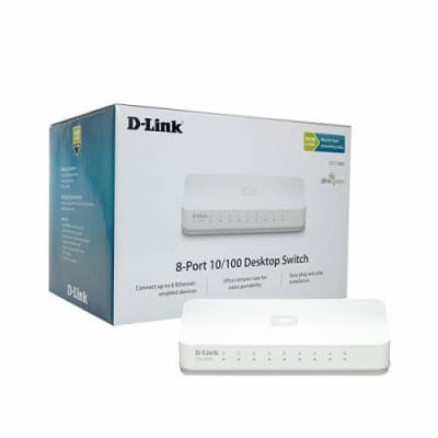 Switch DES-1008A 8-PORT FAST ETHERNET SWITCH1