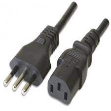 Cable Poder 1,8mt CEI23-16-VII, 3x0,75mm2 Chile-C13 6A1