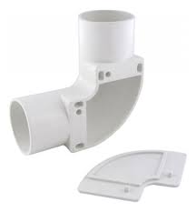 Codo C/Tapa para Tubo PVC Blanco 25mm, LINKCHIP