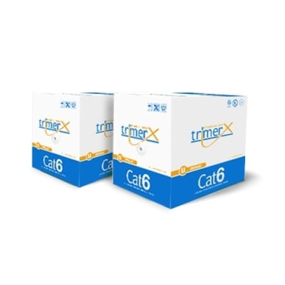 Cable UTP Interior Cat6 23AWG Gris caja x 305 mts