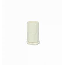 Salida de Caja PVC para Tubo, 16mm Blanca