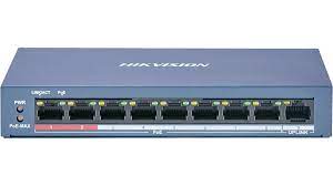 Switch 8 Puertos PoE no administrable DS-3E0109P-E/M(B) Hikvision1