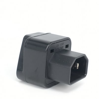 Adaptador de corriente PDU, UPS alta calidad IEC 320 C14 macho a C13 hembra 10A