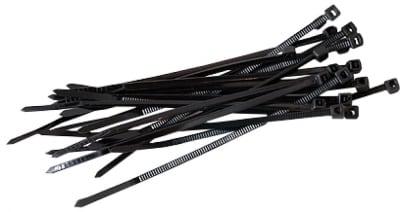 Amarra plástica NEGRA 40cm 50 unidades