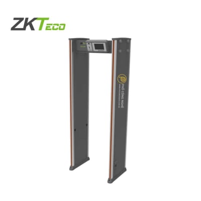 Pórtico Arco Detector de Metales- 18 Zonas, LED, Control Remoto e Indicadores Visuales ZKTeco1