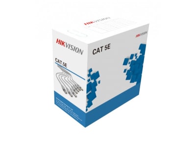 Cable UTP  CAT 5e, 100% Cobre DS-1LN5E-E/E HIKVISION