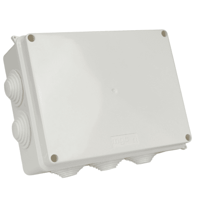 Caja Estanca, Distribución, PVC 200x155x800mm C/conos1
