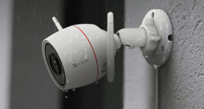 Camara WiFi 3K H3C IR 30m ColorNIGHT Detec personas IA Strobo Exterior, lente 2,8mm