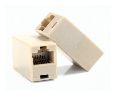 Modulo Union Copla RJ45 Hembra a Hembra