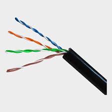 Cable UTP Cat 5E NHTD 305m 4 Pares 24AWG Exterior con Gel Negro1