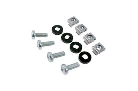 Kit 04 Tornillos y Tuercas Enjauladas para Bandeja Ventilada