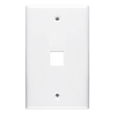 Faceplate Simple 01 Blanco