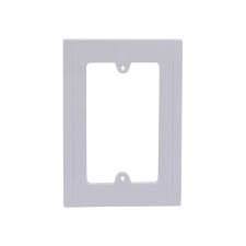 Portamodulo Universal Bajo Blanco inc-2-Tornillos