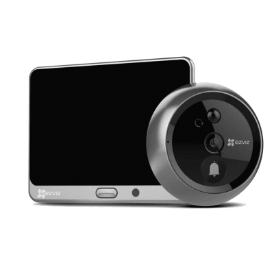 Timbre De Puerta 2MP PIR IR5M 4,3 Pulgadas CS-DP2C-A0-6E2WPFBS Ezviz