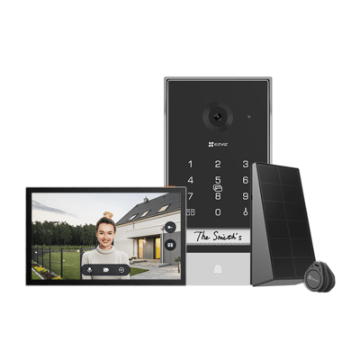 Video Portero Inteligente WiFi HEP7 2K Puerta/Porton 2 Hilos Monitor 7