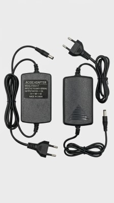 Fuente de poder 12V 2A con cable, para Vigilancia.