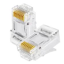 Conector cristal Cat5e RJ45, 10-unids Unifilar/Multifilar UTPLINKMADE1