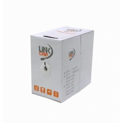 Cable UTP 305mt Aleación, AWG25/0,45mm CCA PE Exterior Negro
