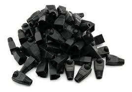 Capuchón Funda Color NEGRO para RJ45 x 100 unidades1