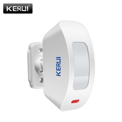 KERUI-Detector infrarrojo inalámbrico PIR para cortina P817, sensor antirrobo, sistema de alarma, de
