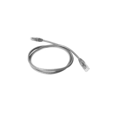 Patch Cord cat6 UTP 1mt GRIS LSZH1